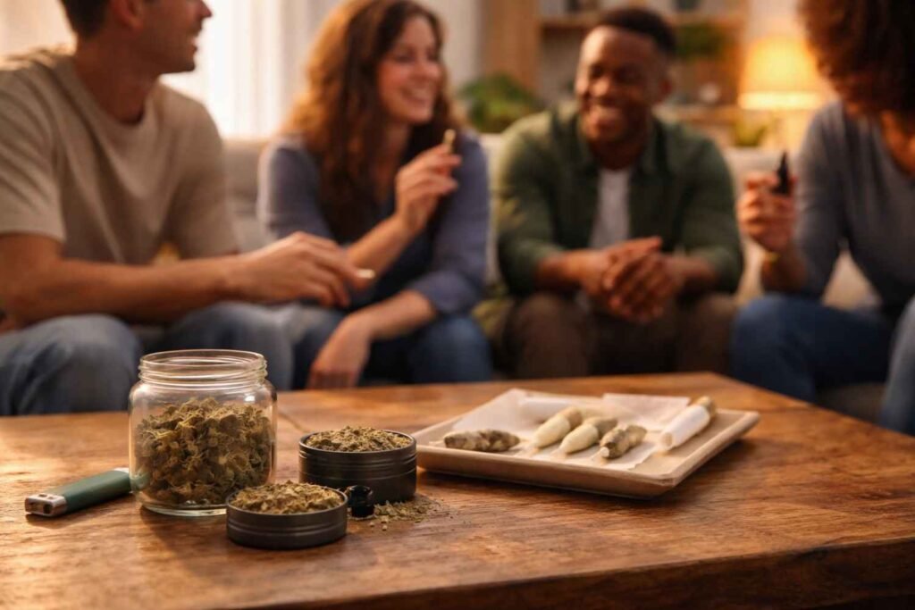 A Realistic Guide To Cannabis Etiquette For Social Settings