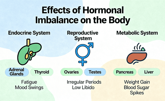 How Hormonal Imbalance Affects the Body