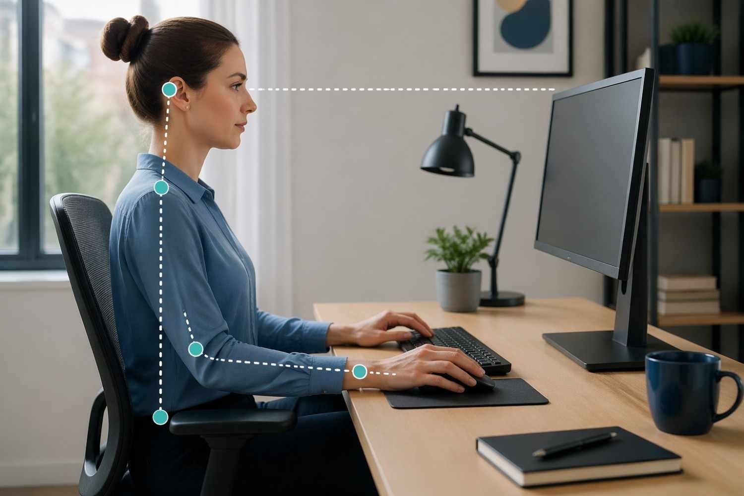 Position Your Keyboard and Mouse Correctly